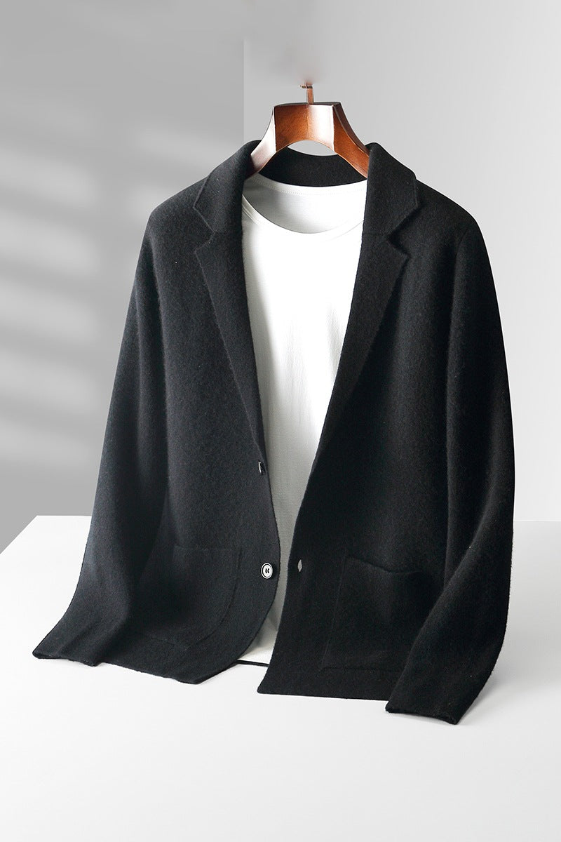 Cardigan Male V-neck Cardigan Knitted