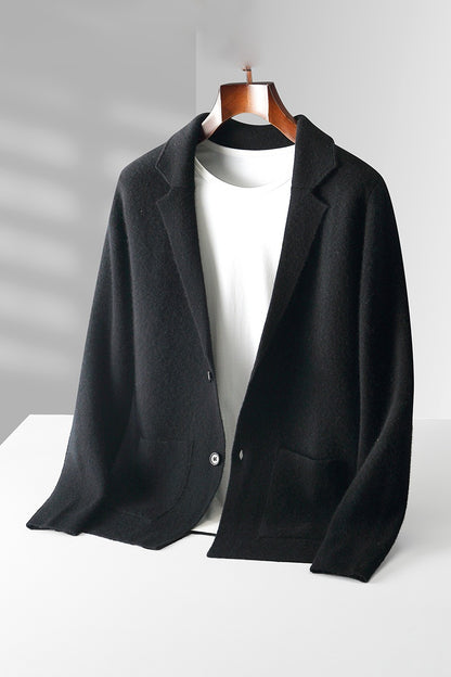 Cardigan Male V-neck Cardigan Knitted