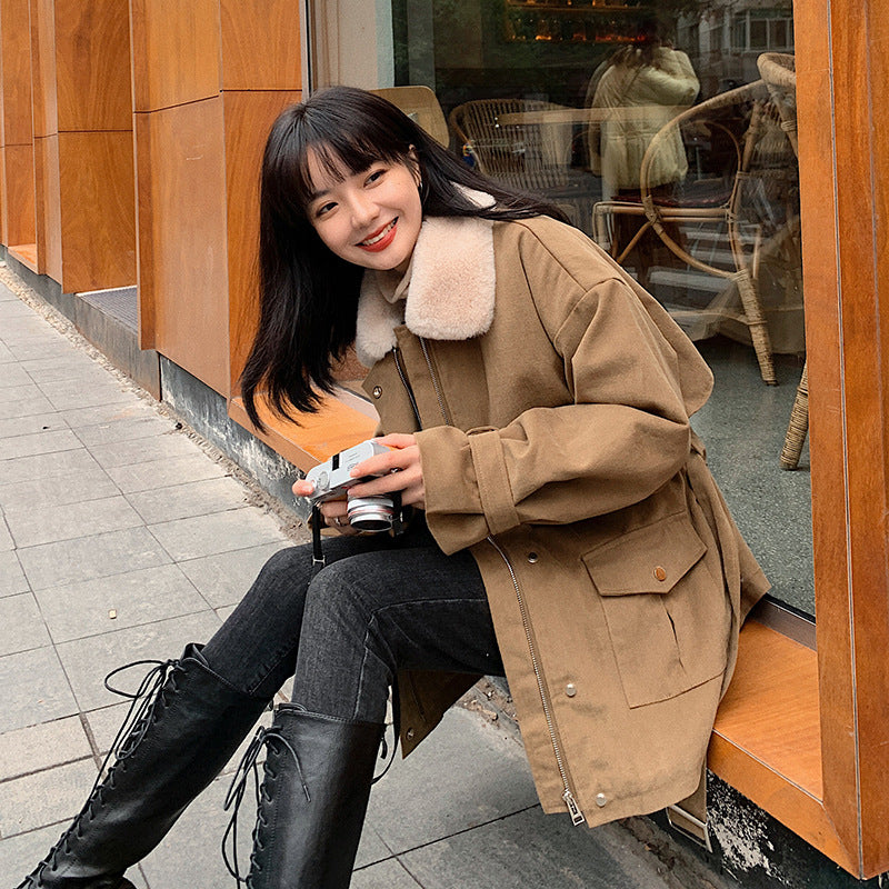 Small Man Tooling Padded Jacket Thickened