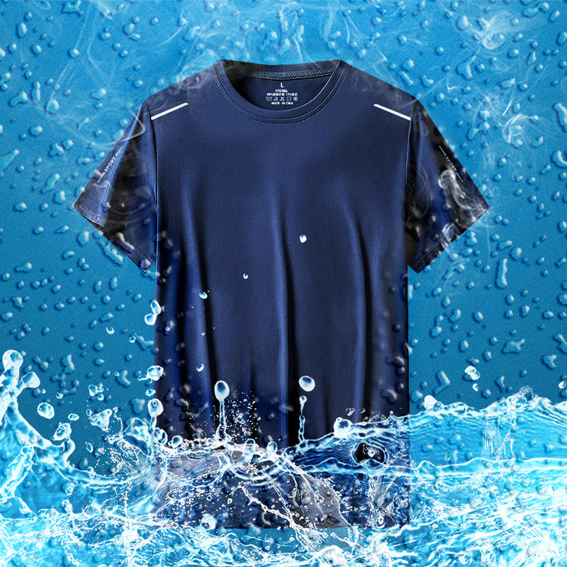 Ice Silk T-shirt Men&
