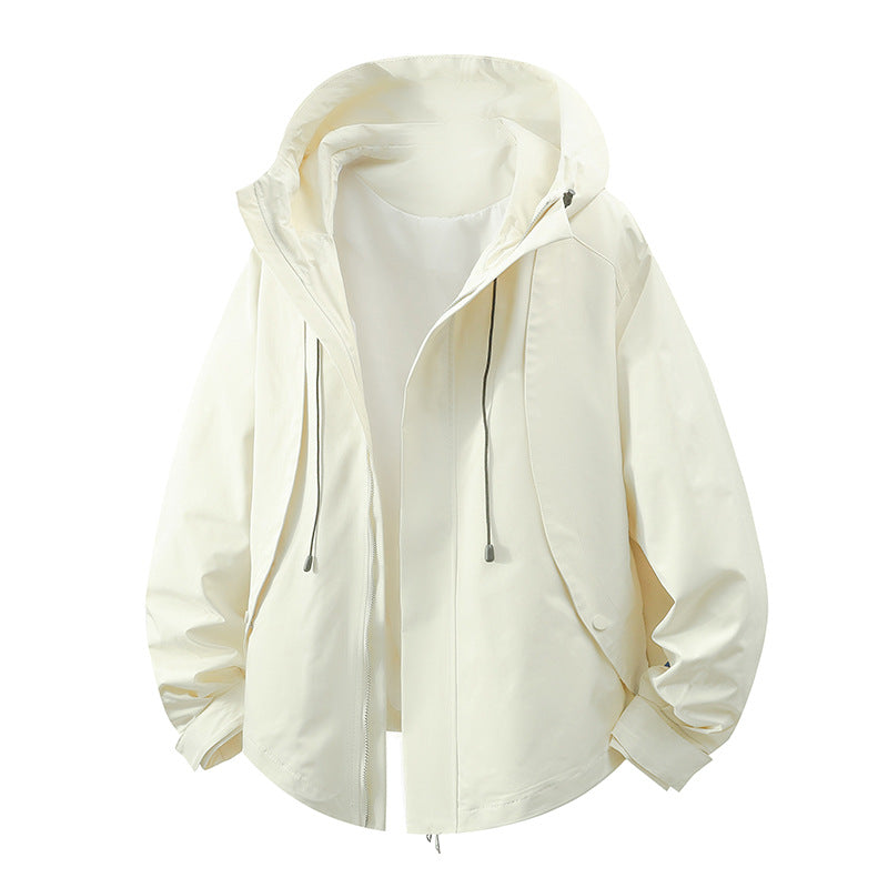 Man Outdoor Hooded Jacket Casual