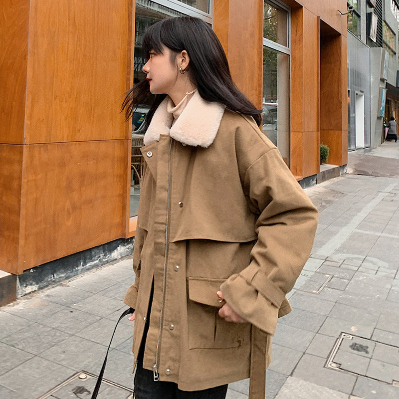 Small Man Tooling Padded Jacket Thickened