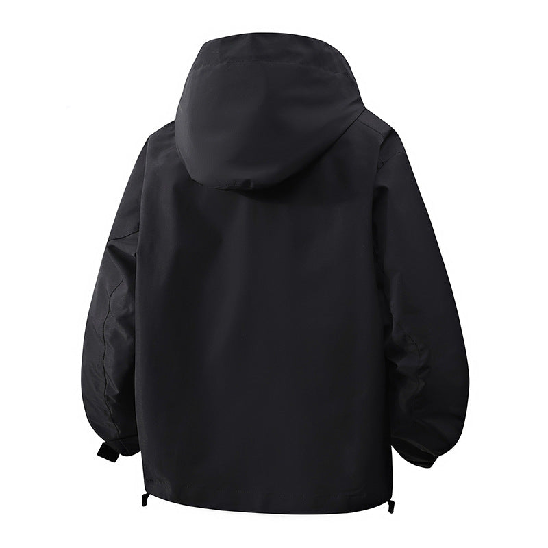 Man Outdoor Hooded Jacket Casual