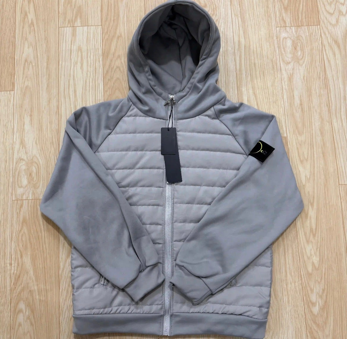 cardigan stone island gris