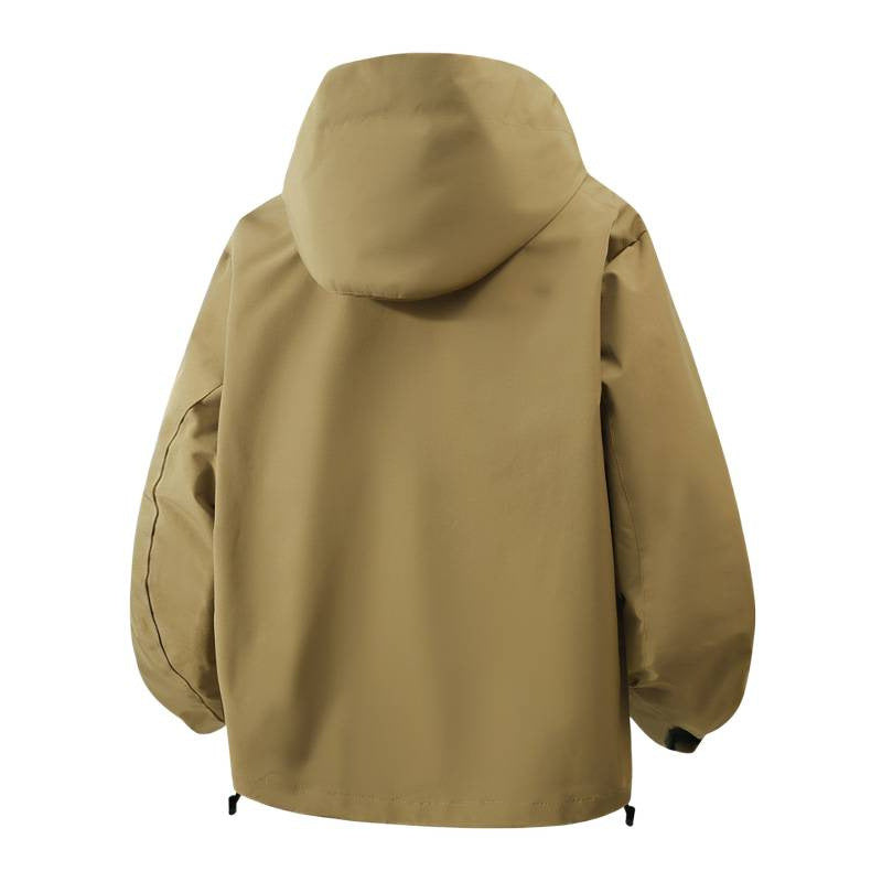Man Outdoor Hooded Jacket Casual